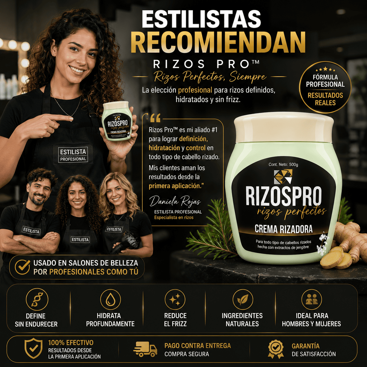 Rizos Pro™ 500g. - ✨ Rizos Definidos, Suaves y Sin Frizz Desde La Primera Aplicación