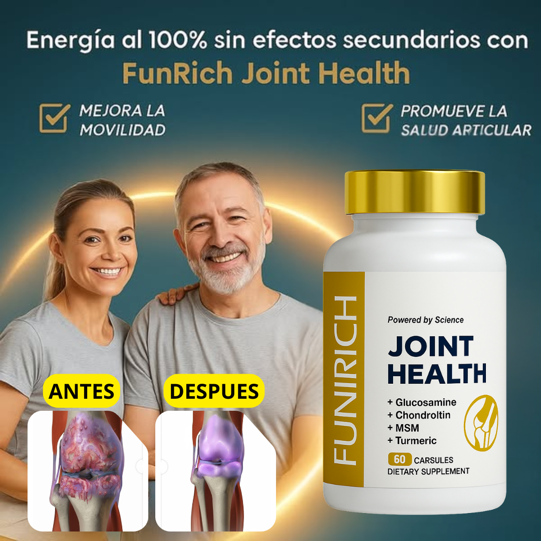 Joint Relief Pro™ – Alivio Rápido para Dolor Articular y Movilidad Total (60 CAPSULAS)