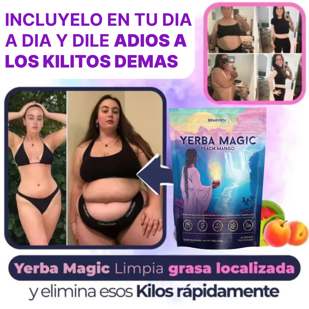 Yerba Magic Peach Mango™: Enfoque Natural, Digestión Equilibrada y Bienestar Diario