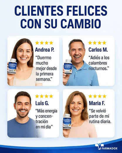 Magnesium Complex™ 8 en 1 – 90 Cápsulas ORIGINAL, Energía, descanso y bienestar - Paga 1, Llévate 2 (Segunda Unidad GRATIS)