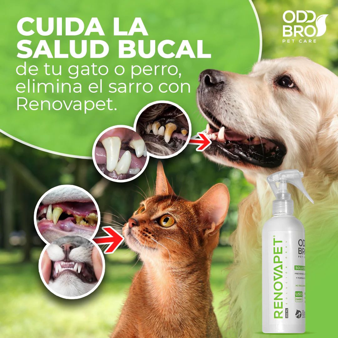 RENOVAPET - Enjuague Bucal para Mascotas