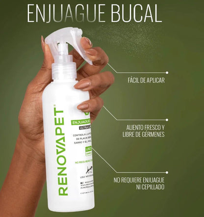 RENOVAPET - Enjuague Bucal para Mascotas