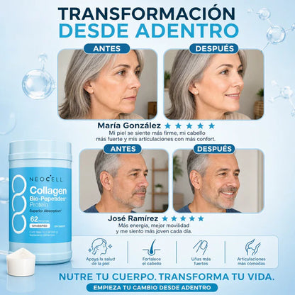 NEOCELL COLLAGEN BIO-PEPTIDES – Apoyo diario para piel, cabello y articulaciones con absorción avanzada